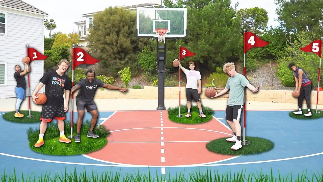 2HYPE BASKETBALL - GOLF SHOOTING CHALLENGE!