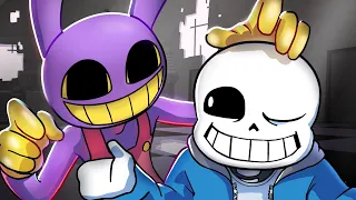 If SANS was in THE AMAZING DIGITAL CIRCUS (The Last Act Animation)