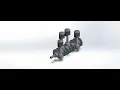 Four Cylinder CAD Model