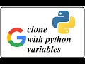 Google Clone Python