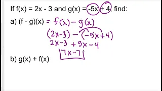 2 3 Functions function notation increase decrease constant