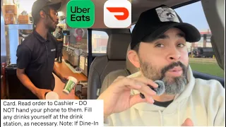 DEACTIVATED for NOT Making Drinks DoorDash Uber Eats Drivers Told to Prepare Food