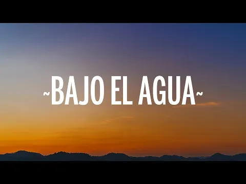 Download MP3 Manuel Medrano - Bajo El Agua (Letra/Lyrics)