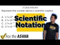 ASVAB Math Knowledge - How to Write in Scientific Notation Example Problem
