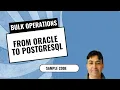 BULK COLLECT FETCH and FORALL in PostgreSQL