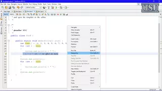 Java Class 18 - for each loop in Java