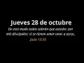 Practica su espanol con Examinando las Escrituras Diariamente Jueves 28 de octubre 2021