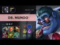 Dr Mundo Top vs Kled - EUW Grandmaster Patch 26 11
