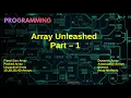 System Verilog Session 21 Arrays Unleashed Part - 1