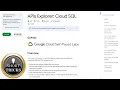 APIs Explorer Cloud SQL