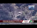 Man started Park Fire in Butte County with burning car s say