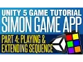 Mobile Simon Game Tutorial - Playing Extending Light Sequence