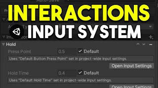 Input System Interactions Explained Press Hold Tap SlowTap MultiTap - Unity