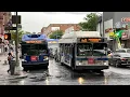 MTA NYCT Bus Bx11 and Bx18 Bus Action at 170th Street and Jerome Avenue