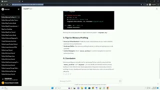 python memory profiling tools