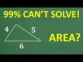 4 5 6 Triangle AREA 99 Can t Find the ANSWER