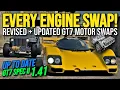 FULL LIST of GT7 Engine Swaps Revised Updated Gran Turismo 7 1 41 Update Motor Swaps