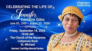 Celebrating the Life of Jennifer Giles