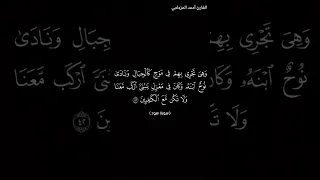 انت متأكد انك سمعت الآيات دي قبل كده سورة هود القارئ أحمد المزجاجي 