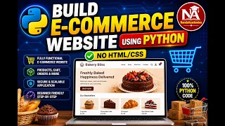 e-Commerce Web Application Development Bakery Products - No only Python