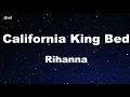 Download Lagu California King Bed - Rihanna Karaoke 【No Guide Melody】 Instrumental