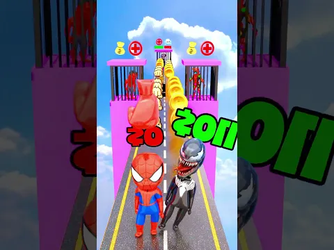 New Kiss or Slap Run Black Panther vs Spider-man Challenge! #gta