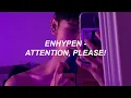 Download Lagu ENHYPEN (엔하이픈) 'Attention, please!' Easy Lyrics