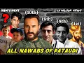 Saif Ali Khan Family History All Nawabs of Pataudi