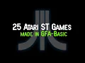 25 Atari Games made in GFA Basic