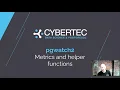 Metrics and Helpers MONITORING PostgreSQL - Tour de pgwatch2