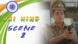 jai hind tamil movie scene 2 arjun ranjitha gouandamani