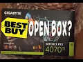 Best buy open box 700 4070ti too good to be true