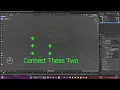 How to Connect Two Vertices in Blender