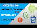 Installation of Node NPM Cordova for Hybrid Android Development Cordova Installation Cordova