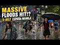 U-Belt Espana Was Flooded Tonight Manila Night Walking Tour in 4K