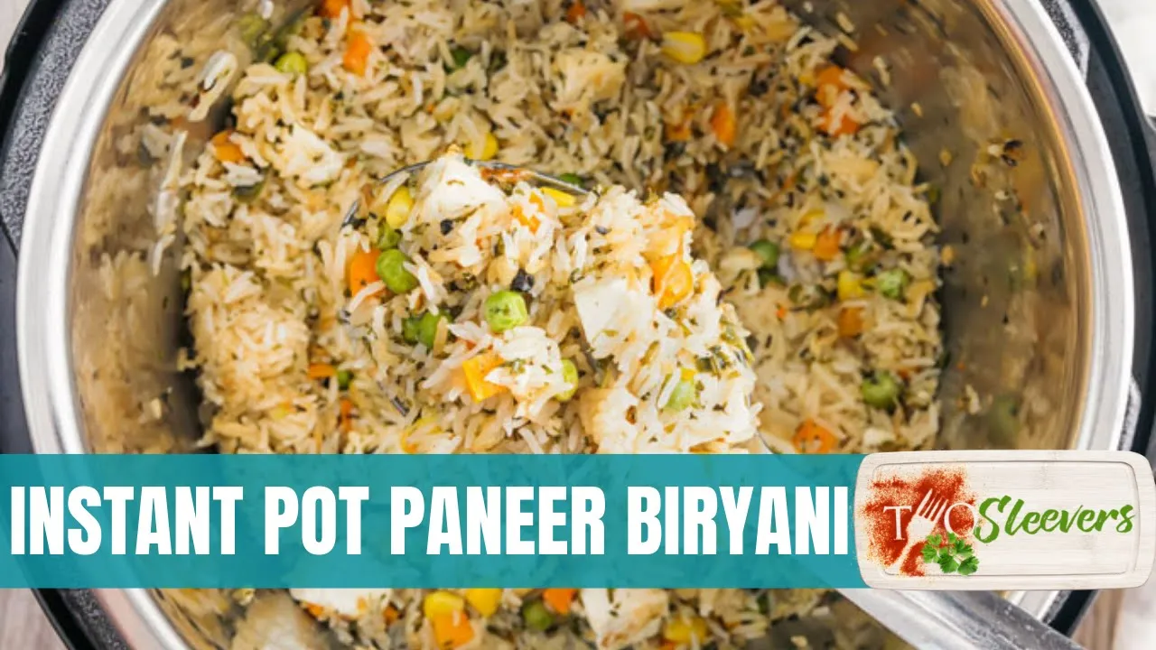 Instant Pot Paneer Biryani