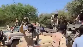 لعناية نسور الجو هنالك تجمع للملاقيط غرب بابنوسة بقيادة المليشي المرتزق صالح الفوتي والسافنا 