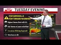 First Alert Weather Day 2 p m Update - March 10 2026