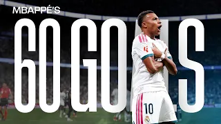 Los 60 GOLES de KYLIAN MBAPPÉ en LALIGA⚪🔥