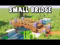 How to Build a Small Bridge in Minecraft Tutorial 1 18