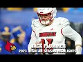 Jack Plummer 2023 Regular Season Highlights Louisville QB