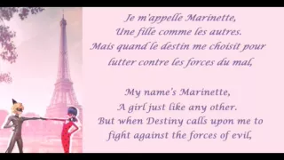 Miraculous Ladybug French Lyrics Fre Eng 