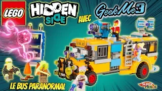 LEGO Hidden Side Le Bus Paranormal avec Geekme3 Halloween Speedbuild Unboxing Review