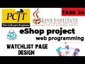 Web Project Task 24 java institute 1st Year e shop javainstituteforadvancedte1415
