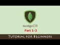 Learn MongoDB MongoDB Tutorial for Beginners MongoDB Full Course Part 1-3