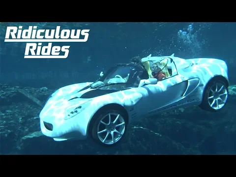The Worlds First Underwater Car RIDICULOUS RIDES