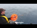 Measuring boat speed with actual knots a chip log