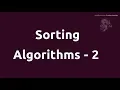Sorting Algorithms - 2 Data Structures At A Glance sudo scientists