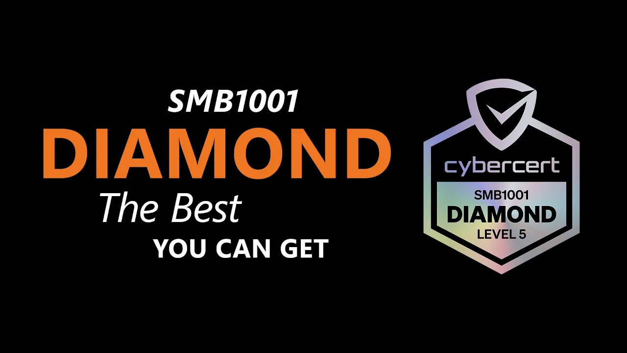 ACHIEVING SMB1001 DIAMOND