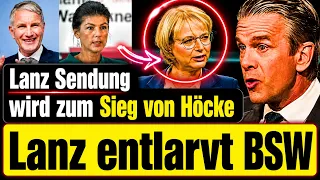 seit 1 5 Jahren nicht telefoniert - Lanz entlarvt BSW und Wagenknecht wegen Umgang mit AfD